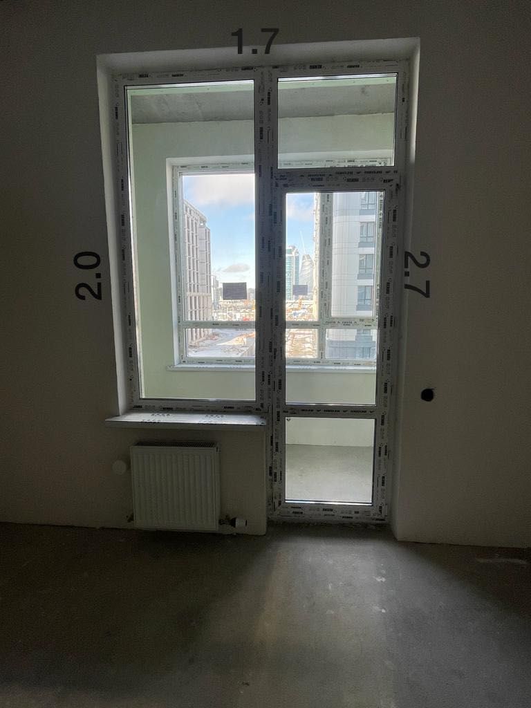 Продам новое окно и балконную дверь