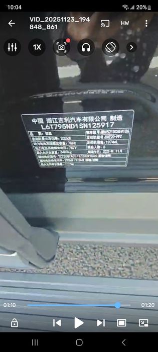 Zeekr 9X -MAX  йулга чиккан .Тез кунда Тошкентга келади.Видеоси бор.