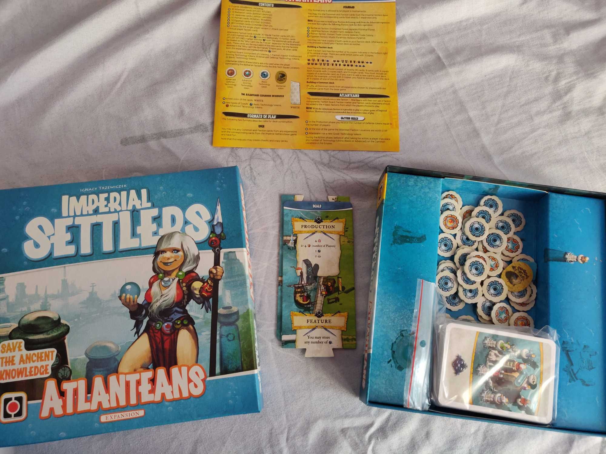 Imperial Settlers: Atlanteans - Board game, joc societate, boardgames
