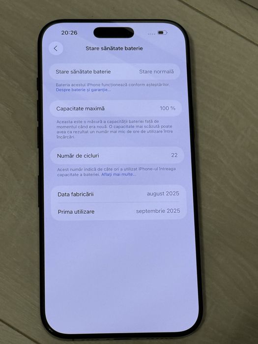 Iphone 16 Pro Max, 256Gb, Black, Liber de Retea