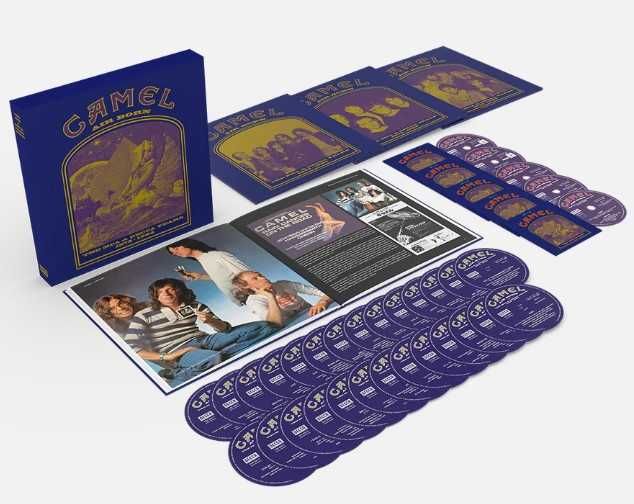Camel-27 cd+ 5 Blu-Ray-юбилейный подарочный бокс+ bonus 2CD