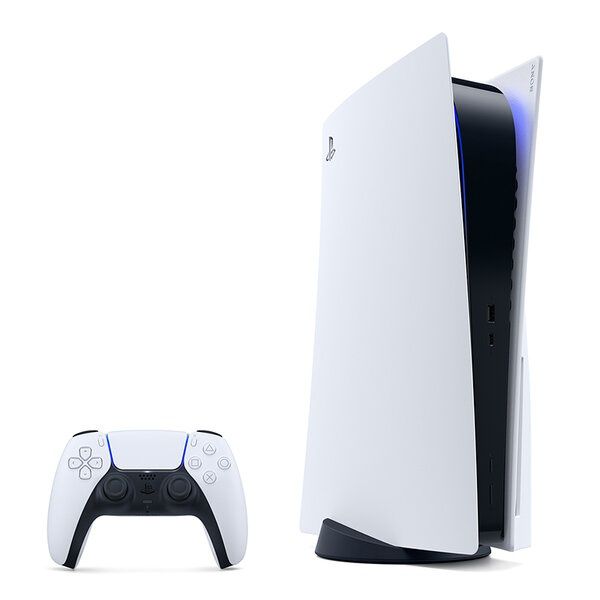 Sony PlayStation 5 Digital Edition + 3 игри и 2 контролера