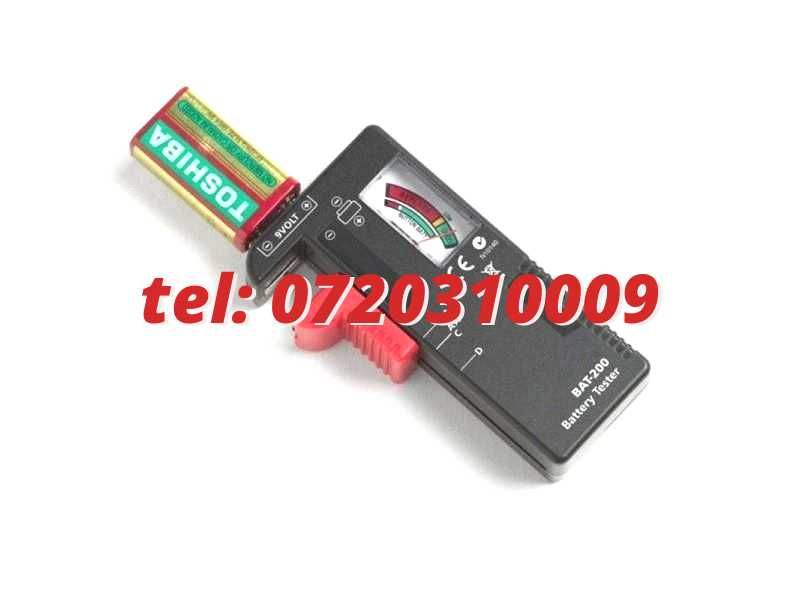 Tester Acumulatori Baterii Universal Cu Indicator Mecanic