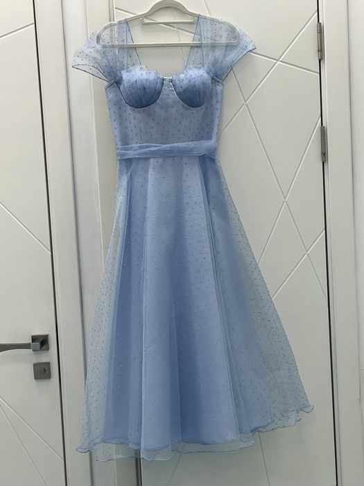 Продам Платье от 42-44-46 размера голубое , легкое