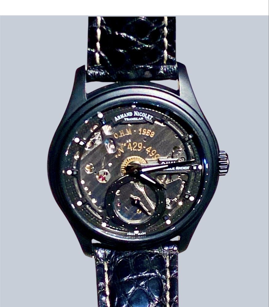 Часовник Armand Nicolet L14 O.H.M Small Second Limited Edition
