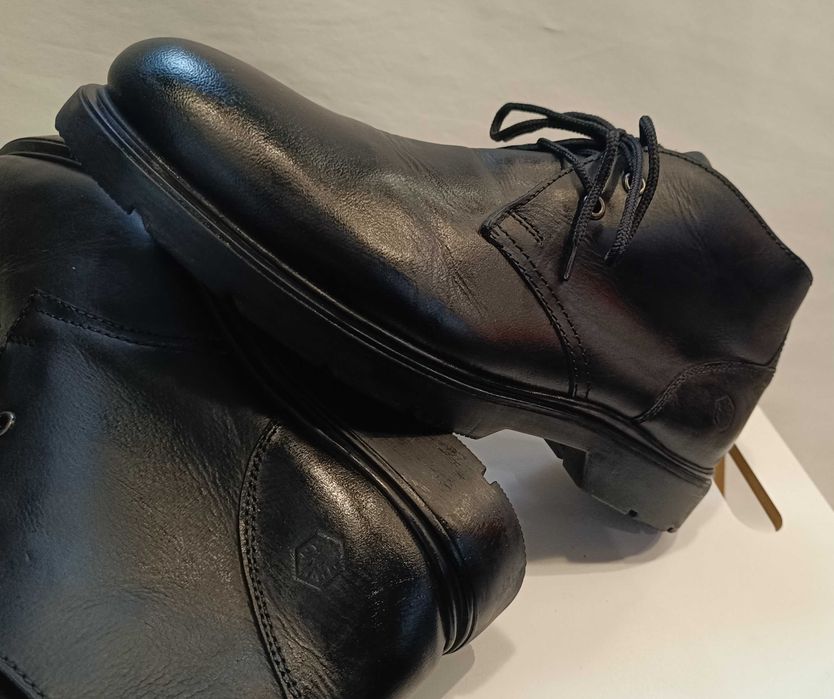 Ghete lace up 43 43.5 premium LUMBERJACK piele naturala moale