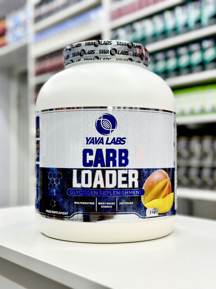 Yava labs Carb Loader 2 kg 80 servings, углеводы.