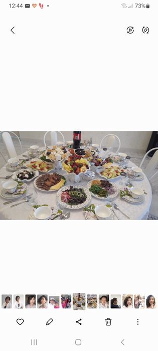 Стол отыргыштарымен