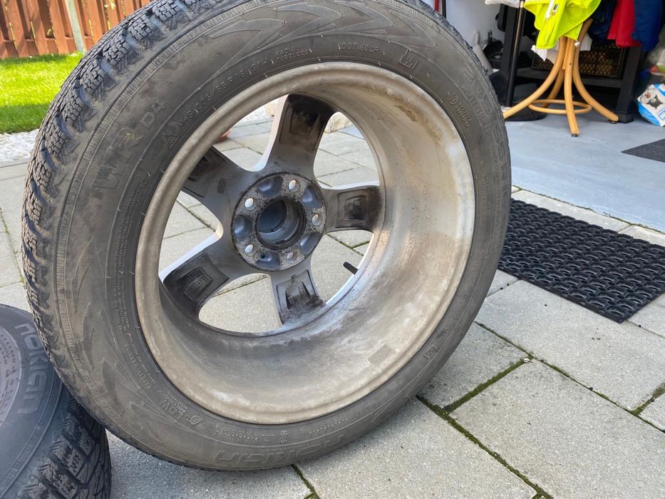 Set 4 roți iarnă Nokian WR D4 205/55 R16 cu jante aluminiu