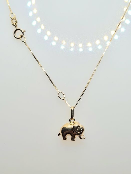 Colier din aur galben de 9k