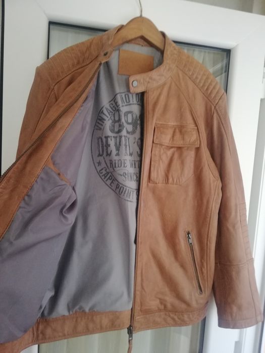 Geaca piele bărbati Angelo Litrico M