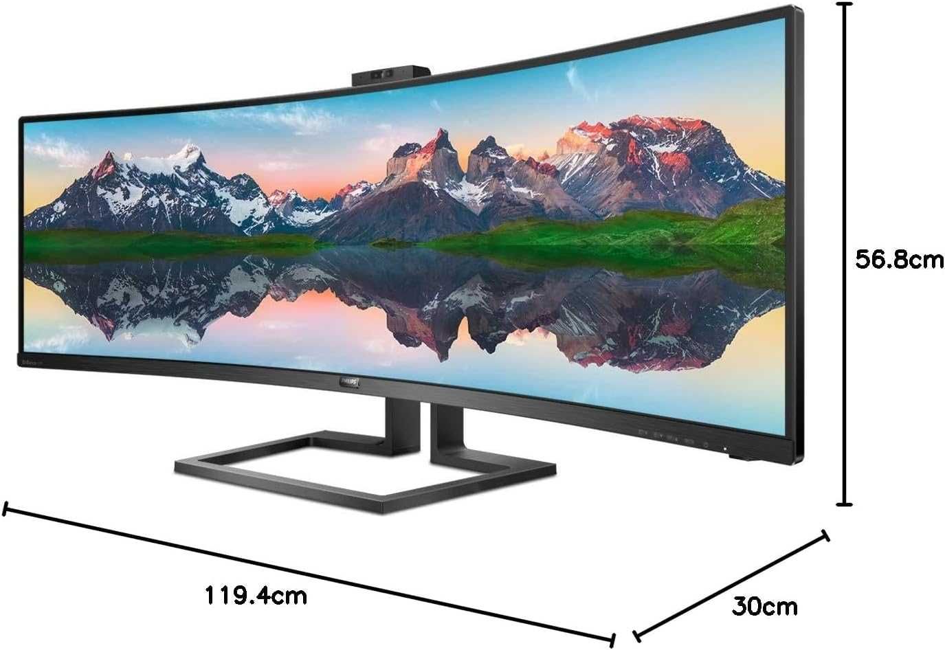Монитор 49 инча широкоекранен Philips