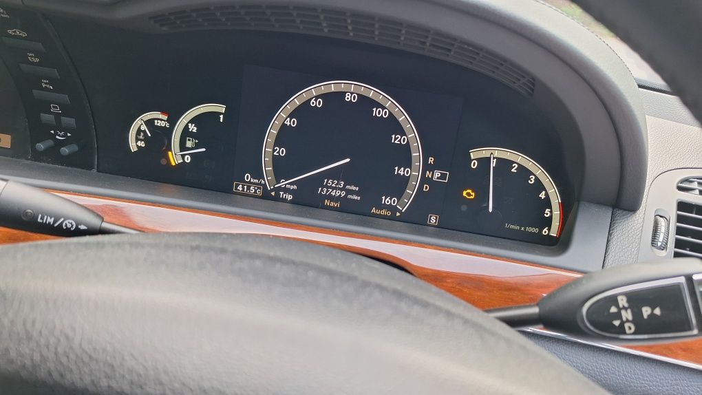 На части! W221  Mercedes S-class, s320cdi om642