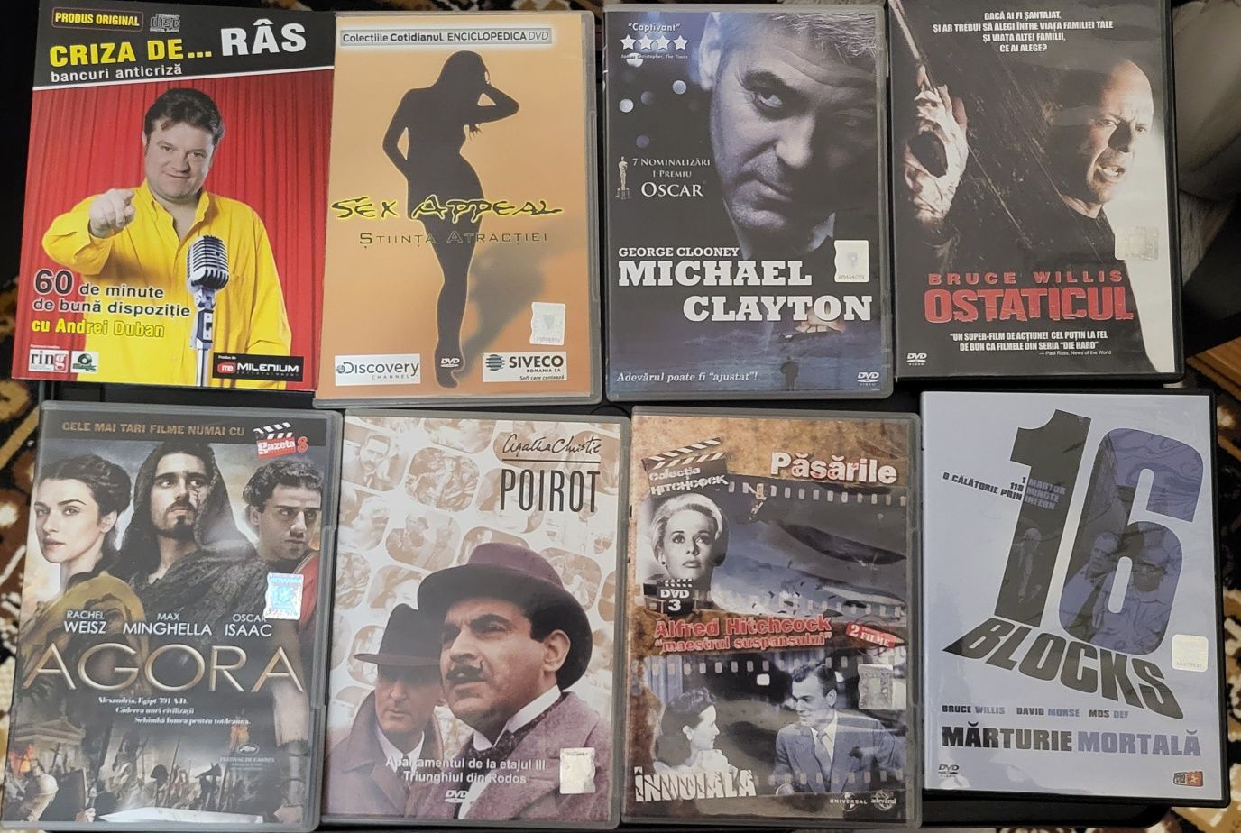 Vând filme,DVD originale,  4 filme 20 lei