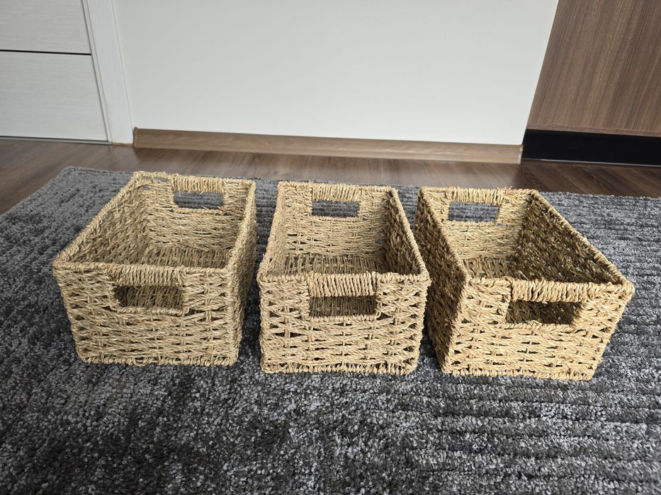 Плетени кошници за съхранение
