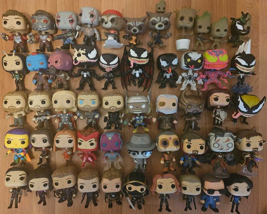 Funko pop- Marvel, DC, The Walking dead, Harry Potter, Stranger Things