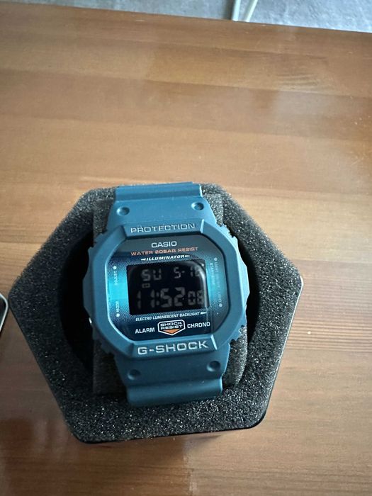 Casio G-Shock DW-5600CC-2 Camouflage – Ediție Albastră Rară