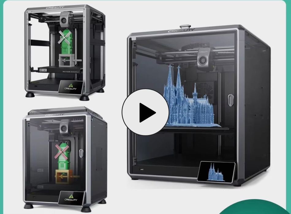 Апгрейд вашего Creality K1 SE до закрытого K1C!