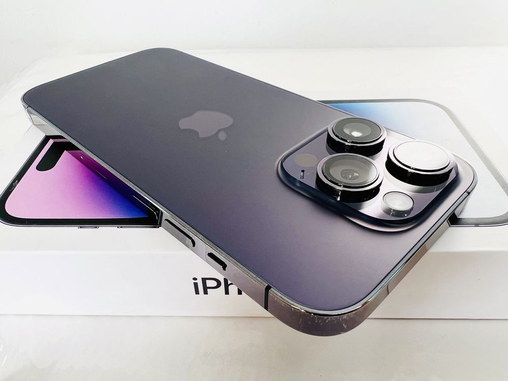 Apple iPhone 14 Pro 128GB Deep Purple Отличен! Гаранция!