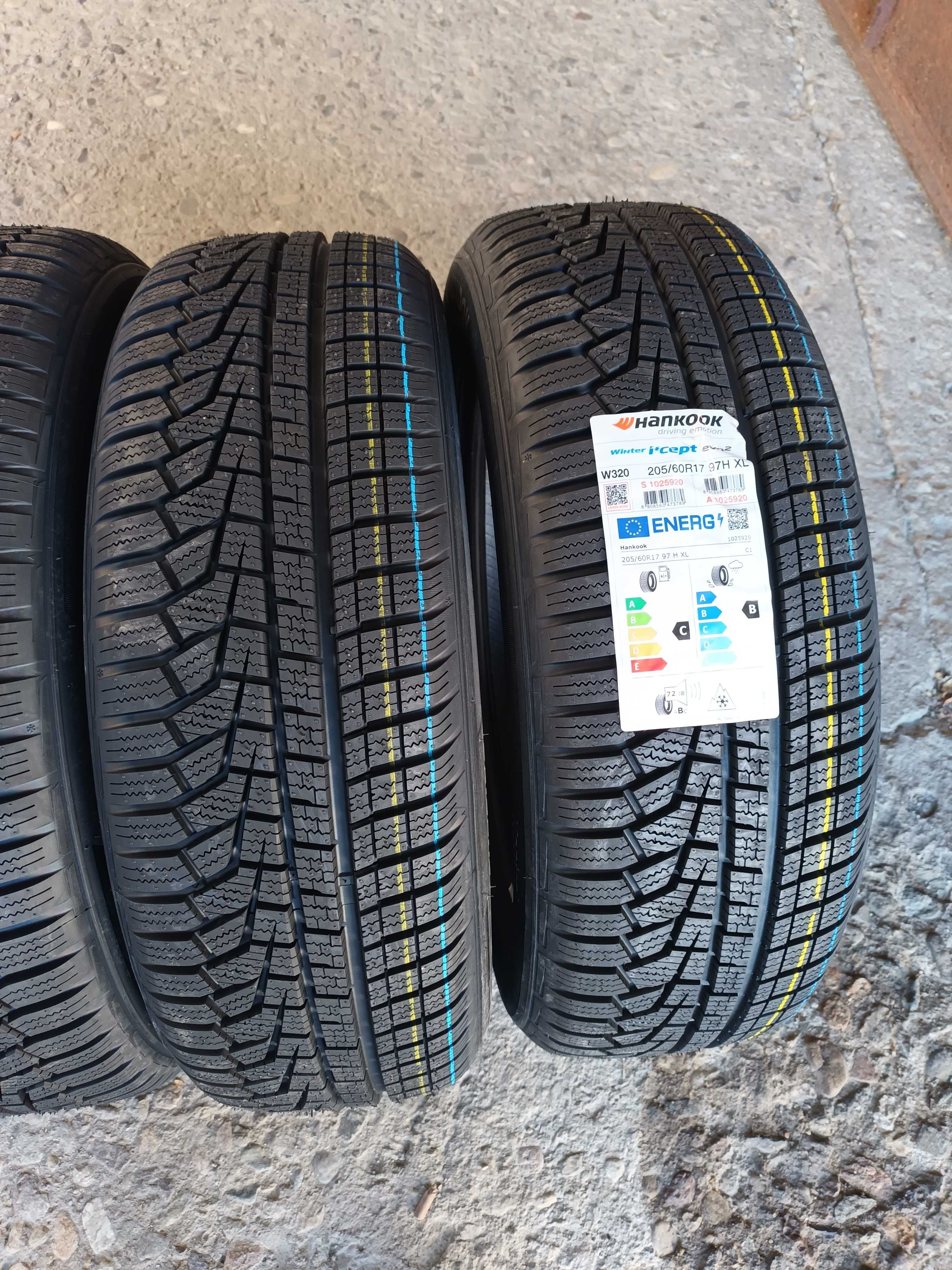 4 Нови зимни гуми 205/60 R17 Hankook Winter iCept evo 2 * 97H M+S XL