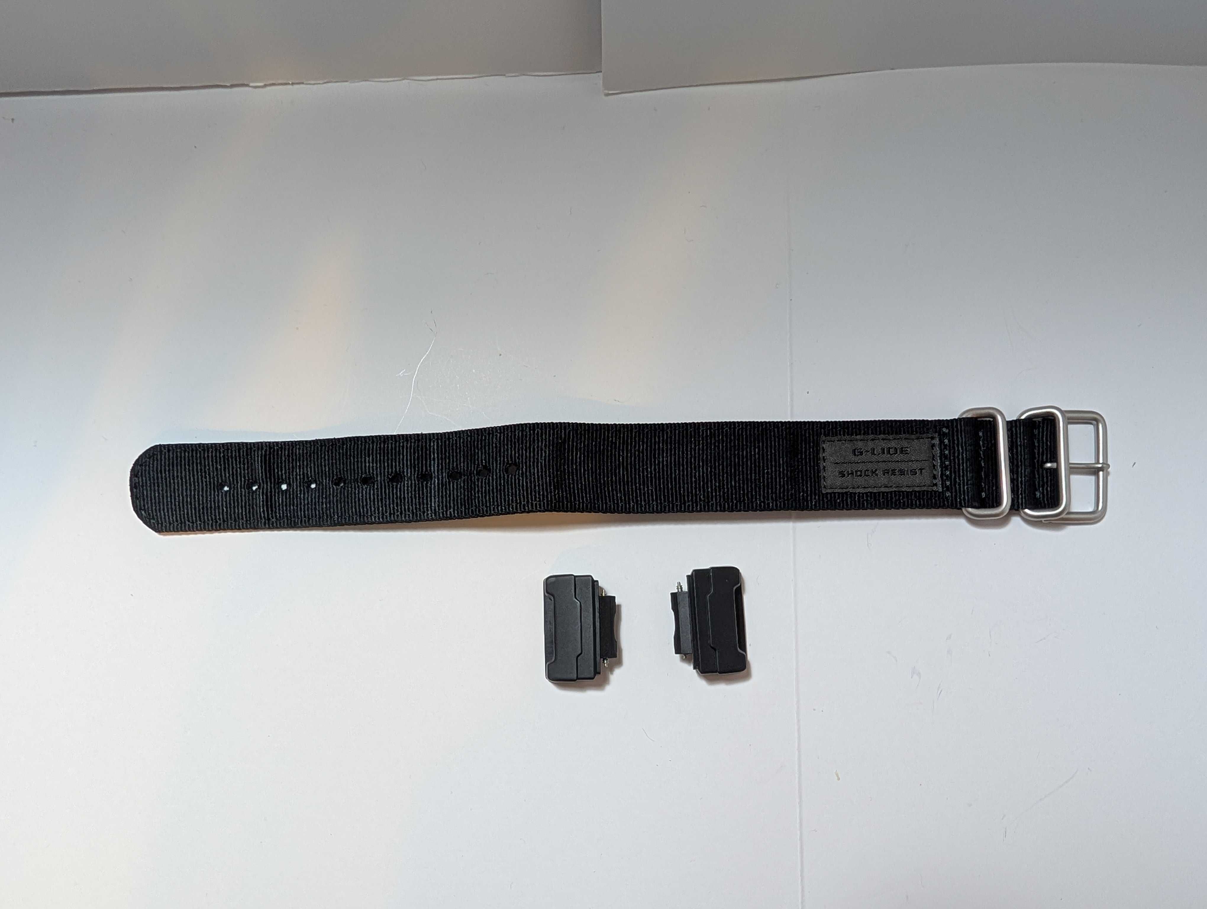 ПРОМО! Casio G-Shock G-Lide GLS-5600CL-1 NATO каишка адаптери часовник