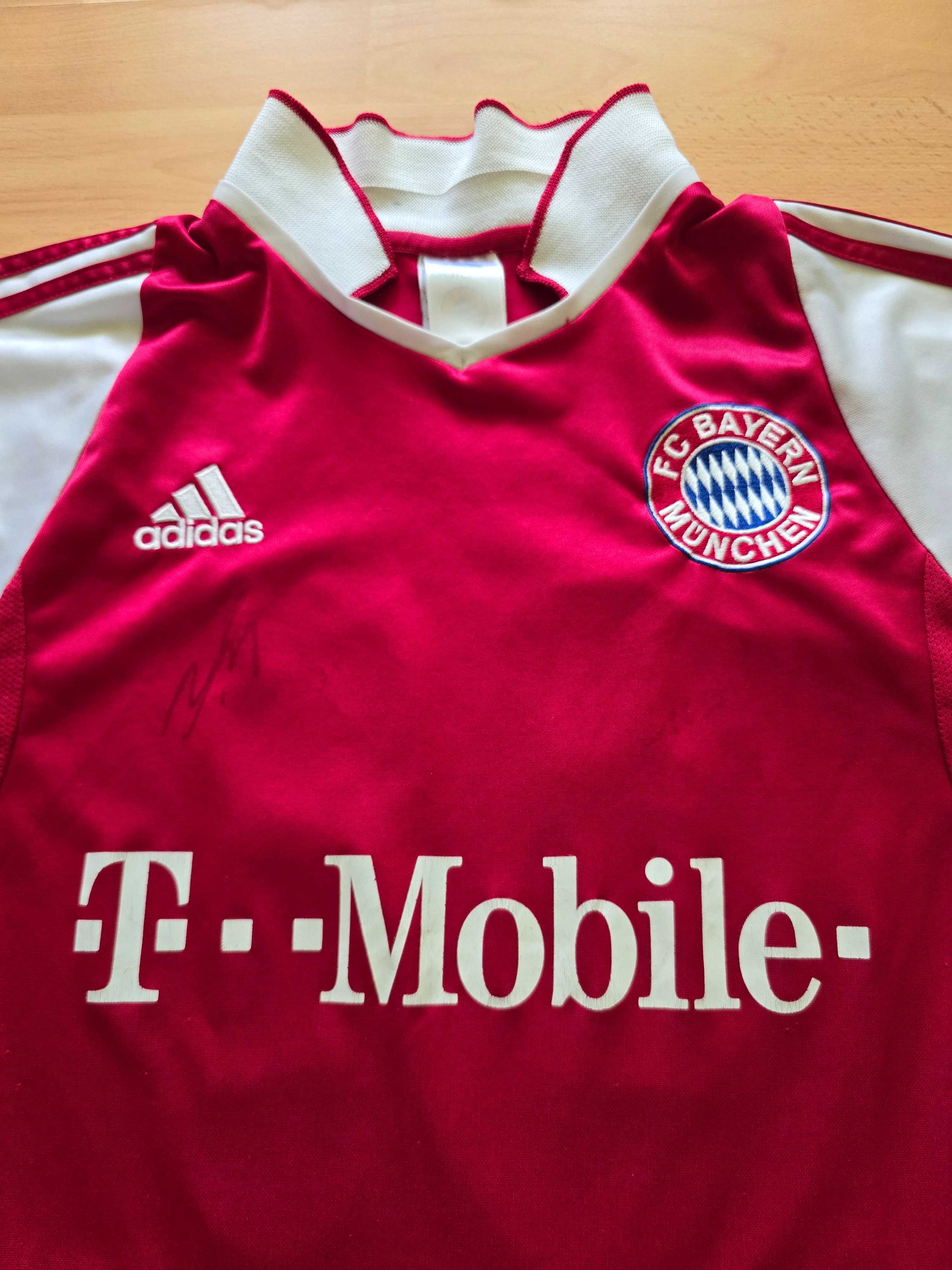 Tricou fotbal Bayern Munchen 2003-2004, Ze Roberto #11, marime S