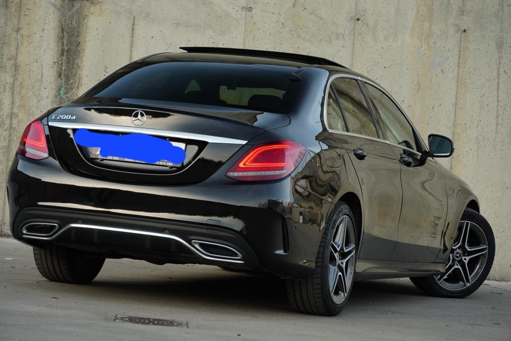 Mercedes Benz C200 d T 9-G tronic AMG line model 2020 facelift