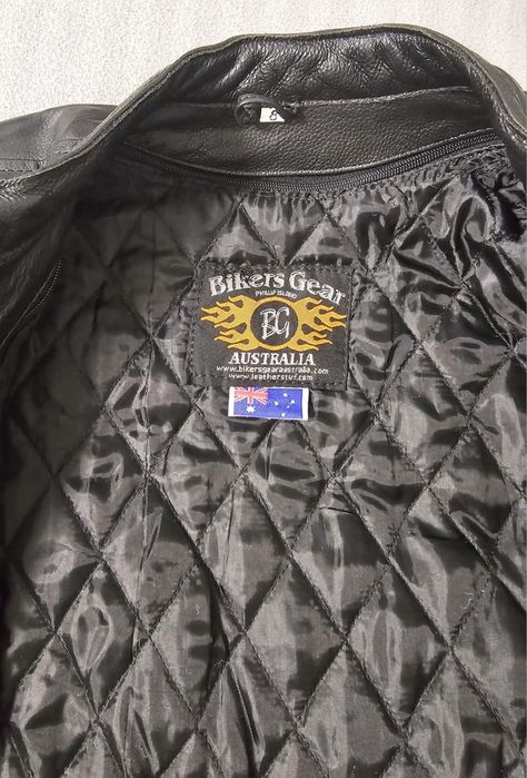 Geaca Moto Piele, Bikers Gear Australia XS(34)