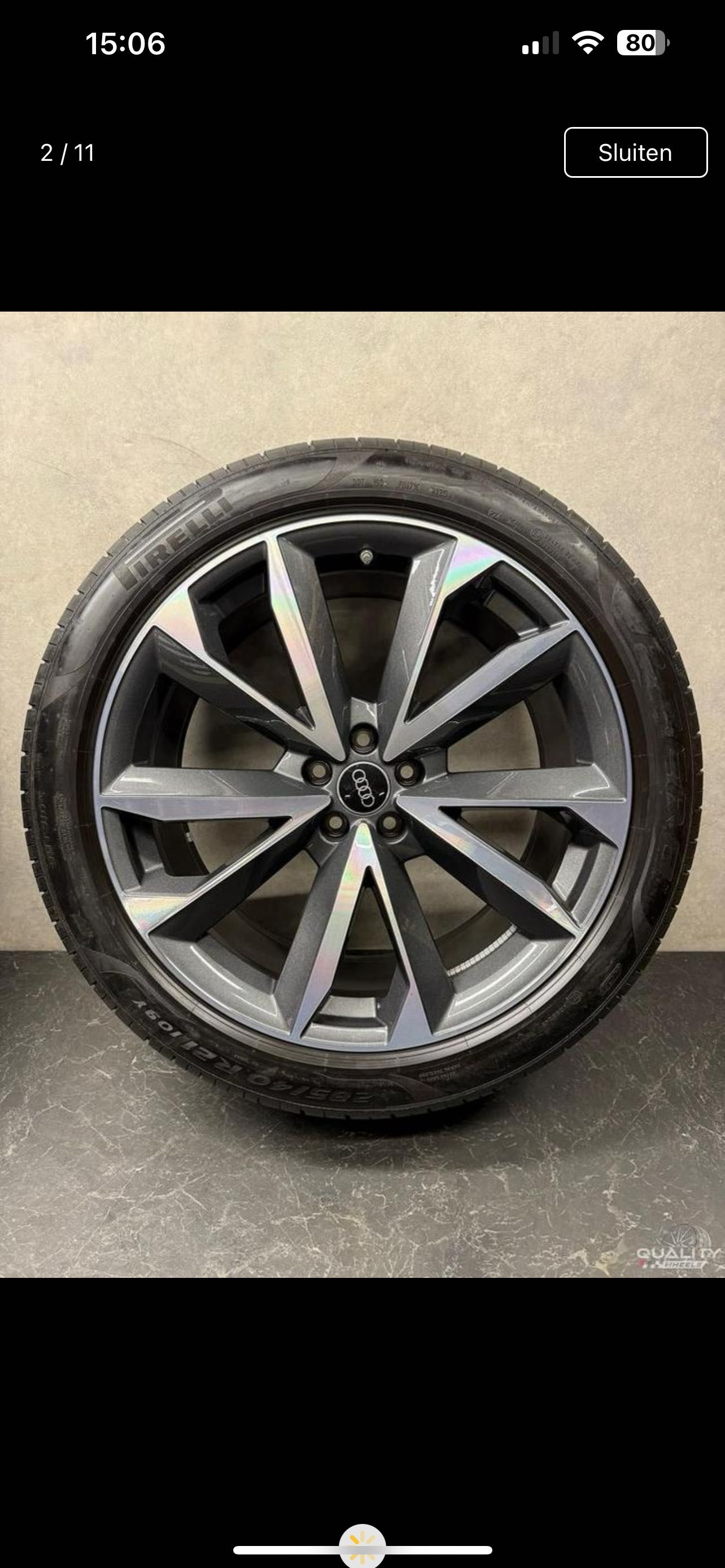 Jante(roți) Originale Audi Q7,SQ7 R21