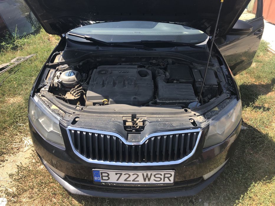 Volan piele cu comenzi si airbag Skoda Octavia 3 rapid superb yeti III