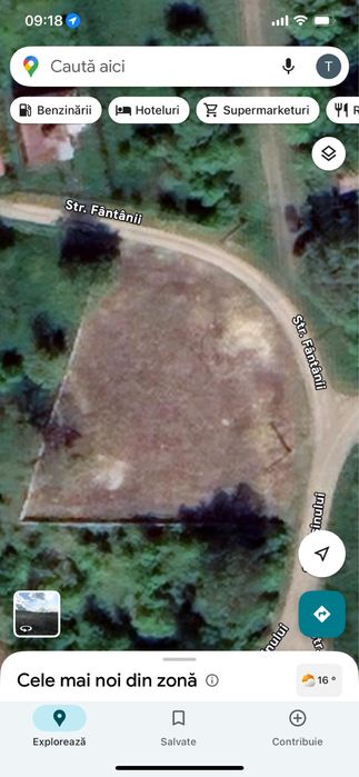 Vand teren intravilan in comuna Calarasi