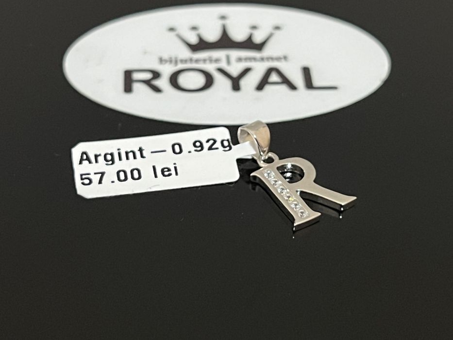 Bijuteria Royal CB : Pandant initiala argint 925