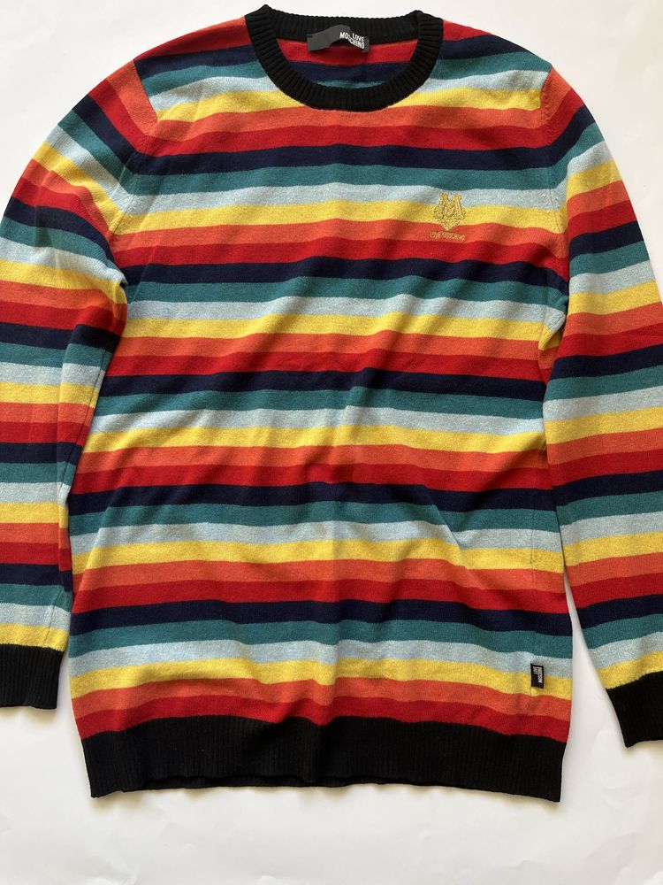 LOVE Moschino : Multicolored Pull 10% Кашмир Л / Оригинал