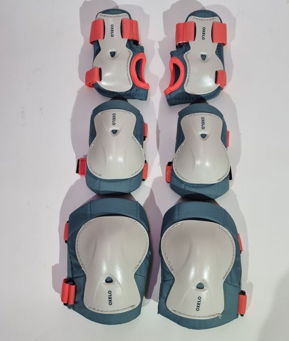 Set protectii copii, Oxelo, marime xs copii 6 - 10 ani
