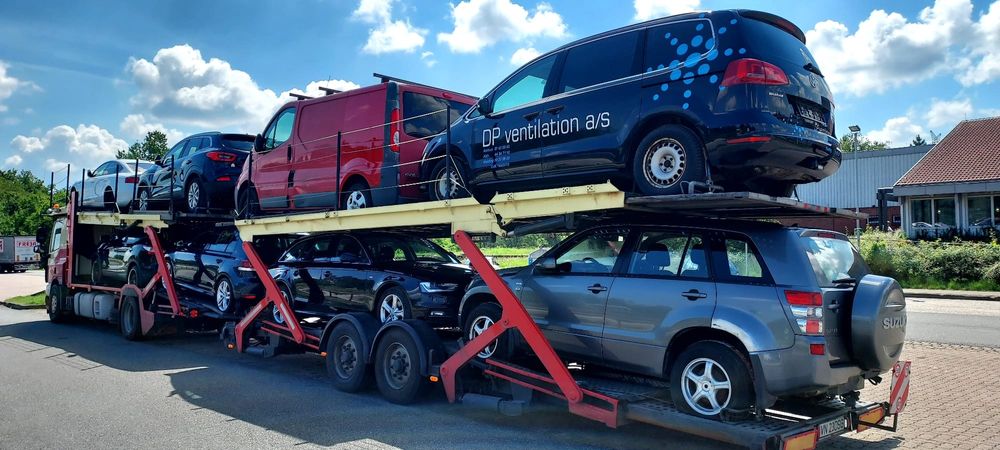 Daf CF 2008 ROLFO TRANSPORTOR TRAILER  9 pozitii variante/schimb