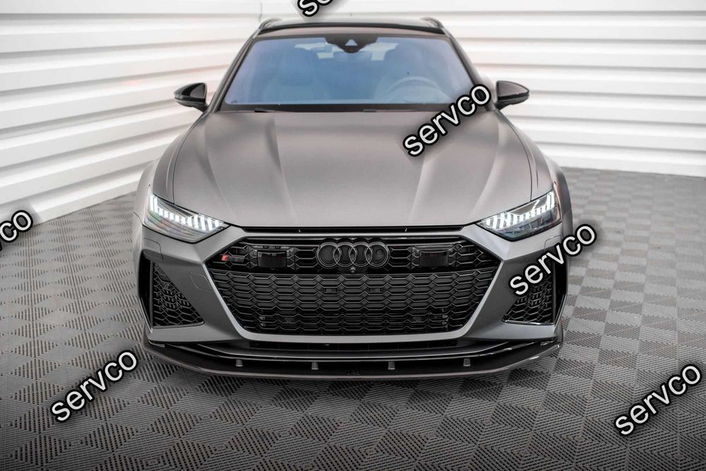 Prelungire bara fata Audi RS6 C8 RS7 C8 2019- v14 Maxton Design Carbon