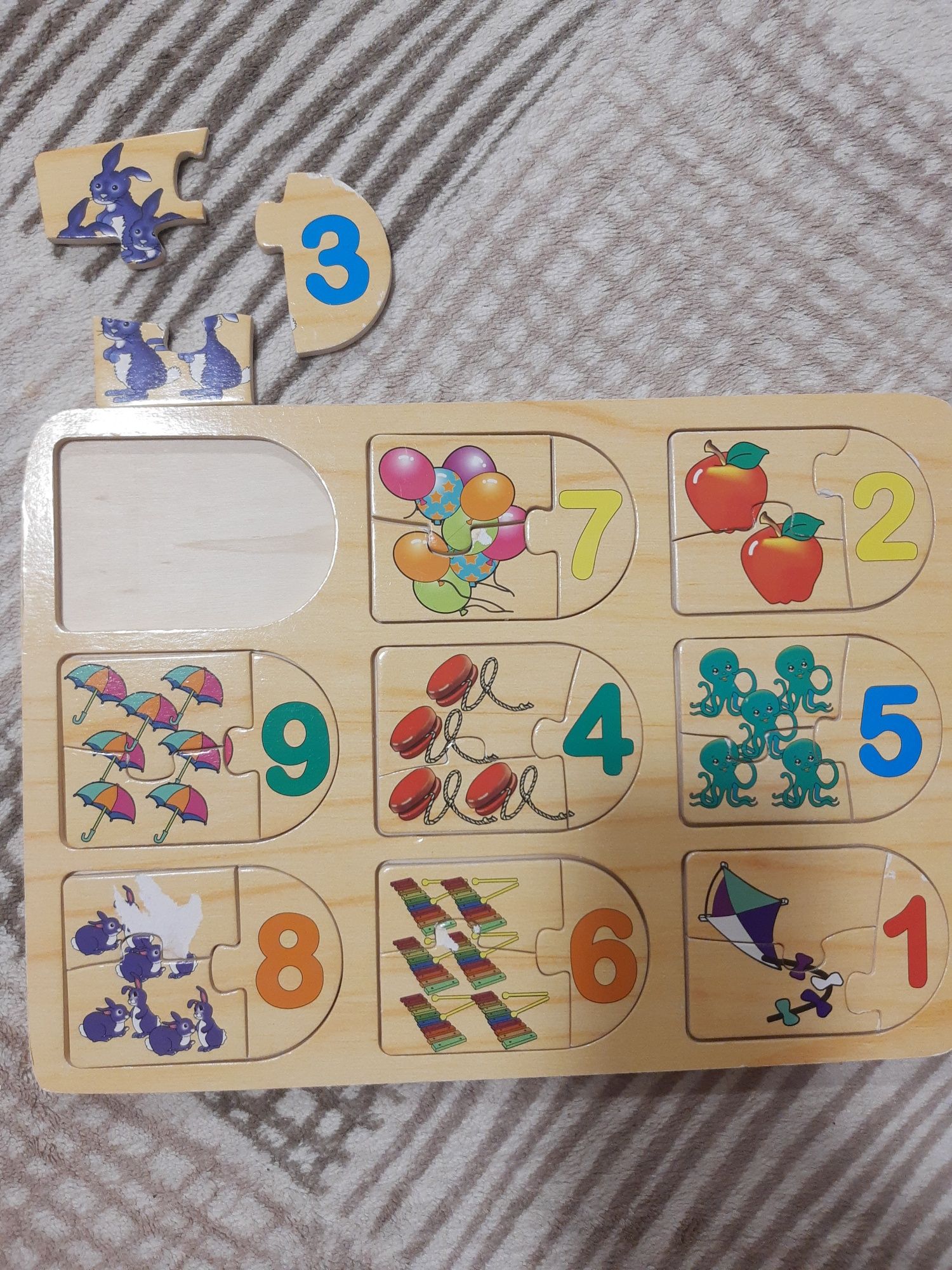 Дървени играчки Монтесори занимания за деца