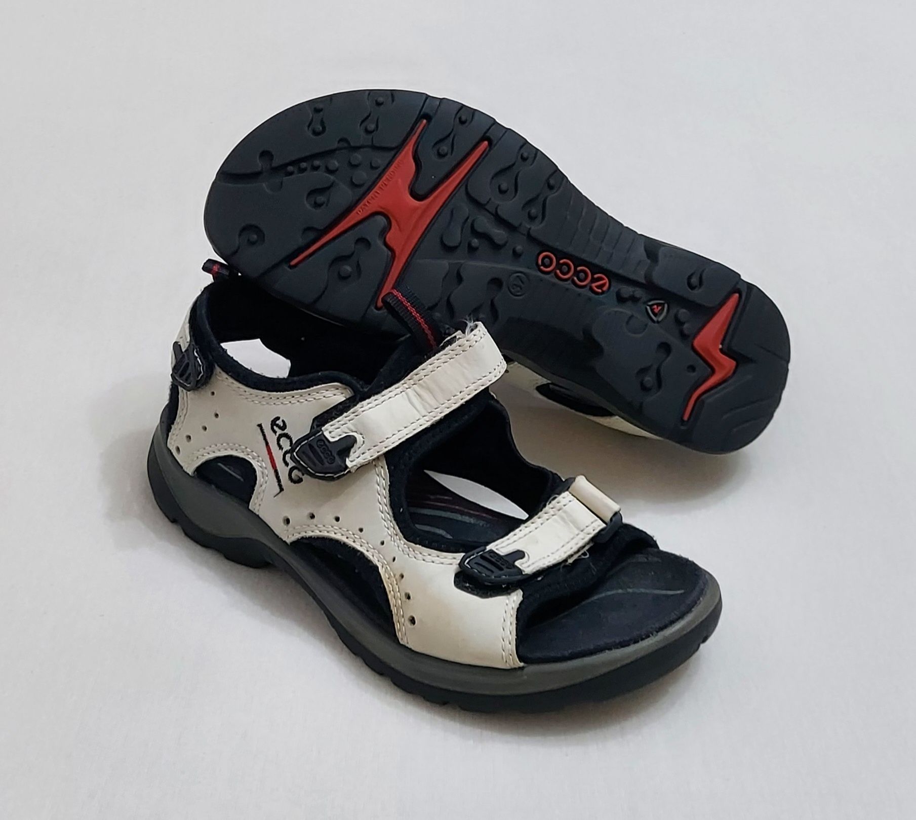 Sandale ECCO Receptor Offroad, piele Nubuk, ptr trekking munte oraș 37