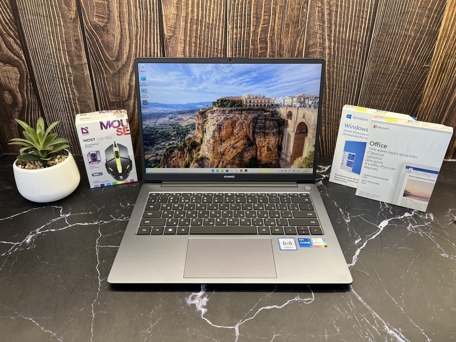 Ноутбук бизнес класса HUAWEI MateBook D14 | Core i5-1240P | 16GB | 512