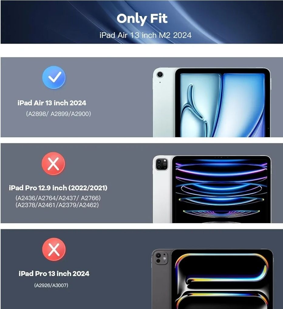 Кейс за ipad Air 2024 13 inch