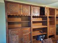 Biblioteca sufraferie lemn masiv