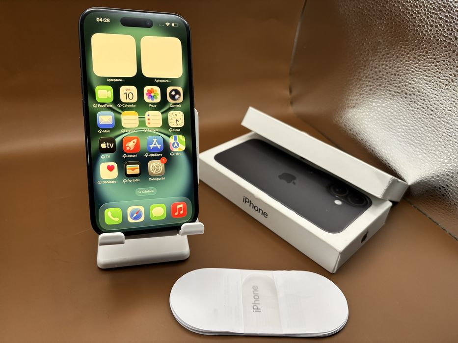 iPhone 16 Black 128GB impecabil