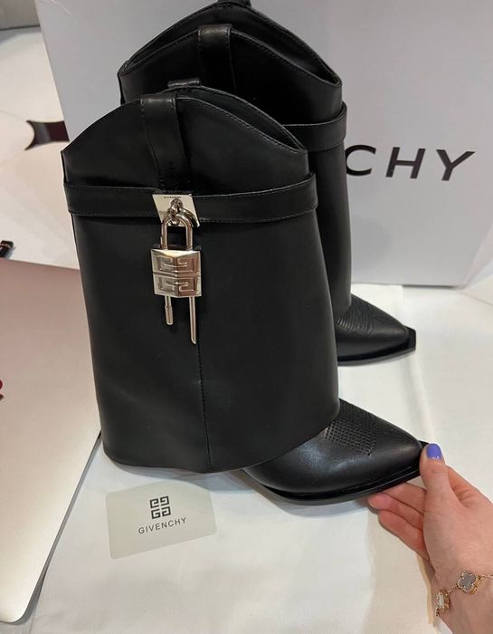 Ботуши Givenchy кожени пролет/есен