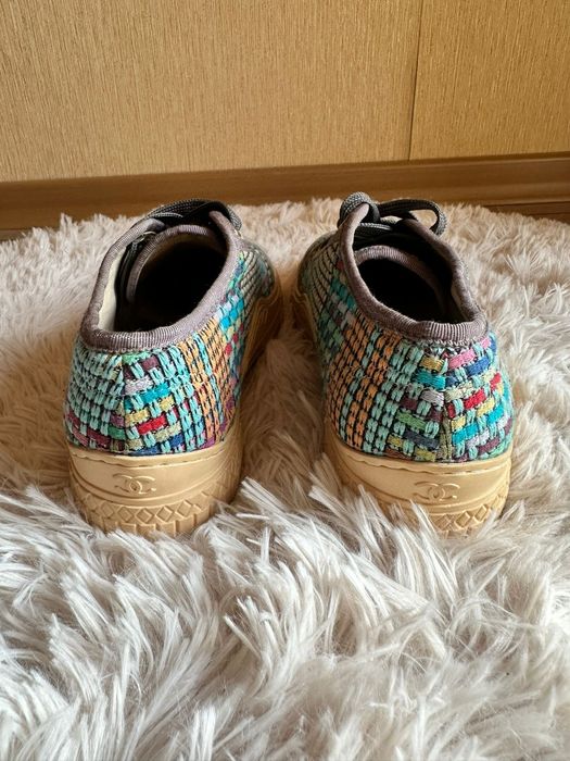 Chanel кецове ест.кожа