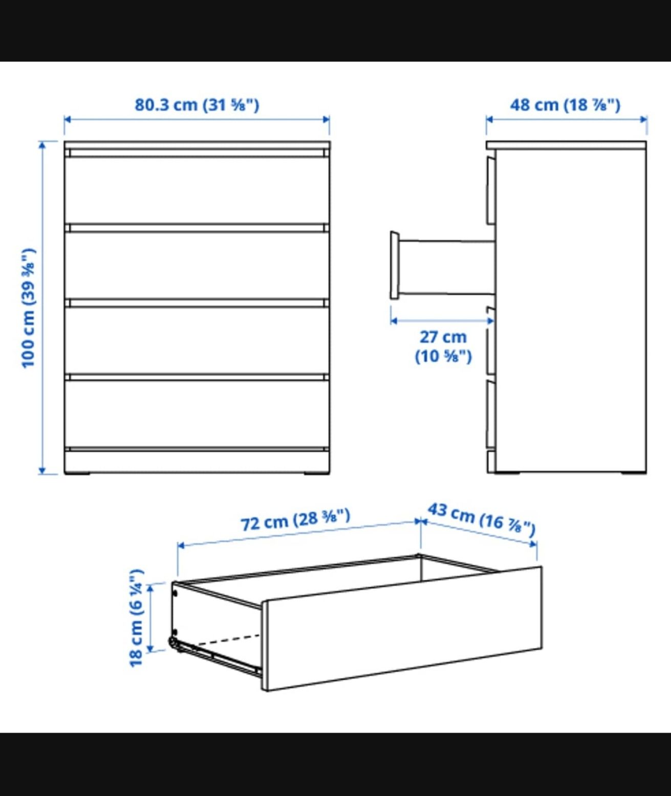 Comoda Malm ikea