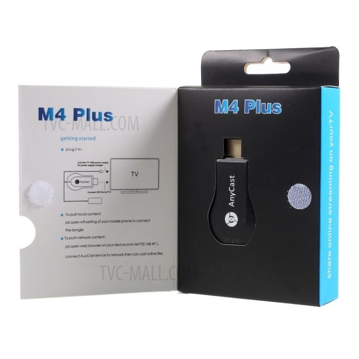 Медиаплеер AnyCast M4 Plus HDMI • Ретранслятор с Wi-Fi