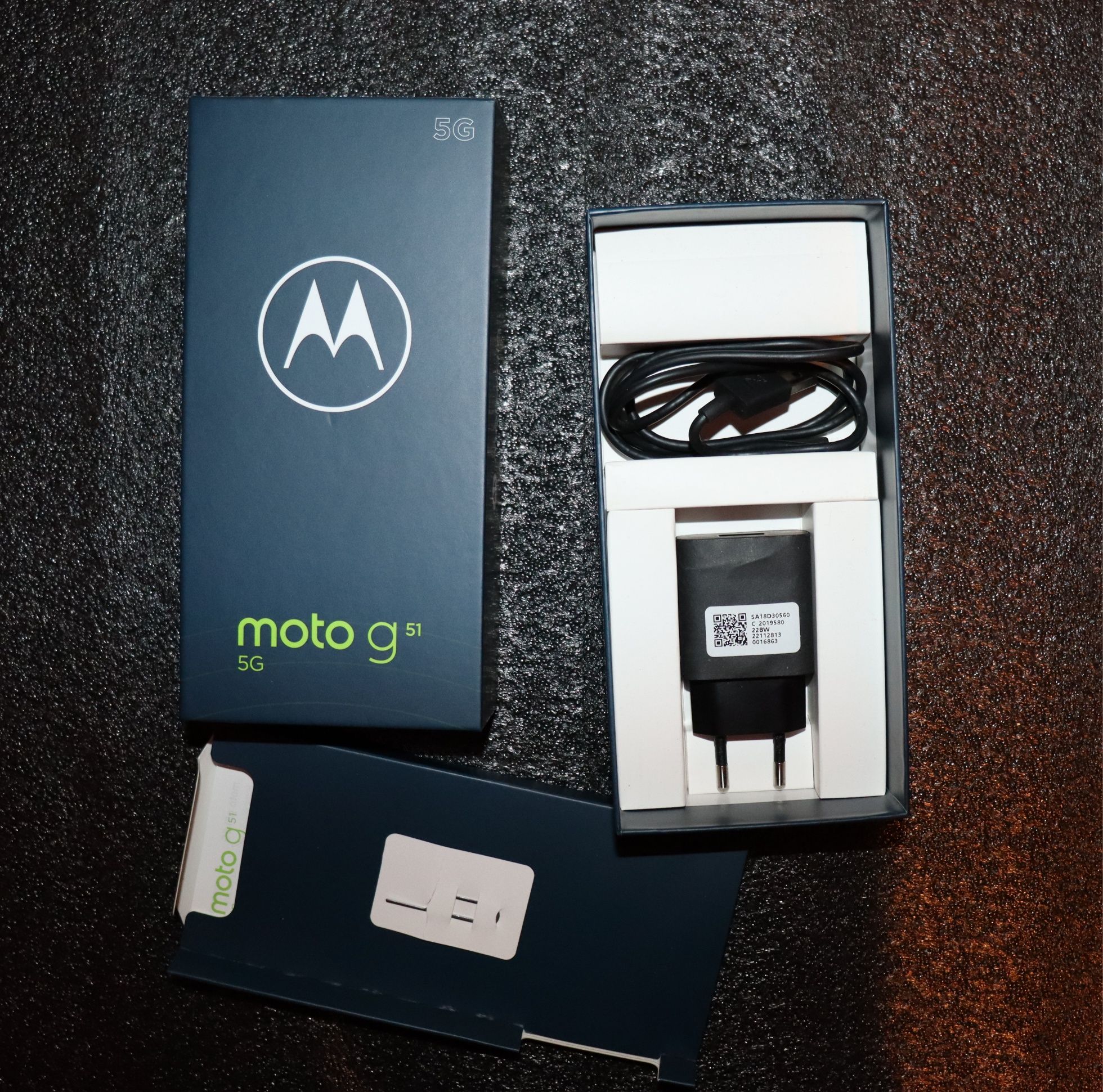 Telefon Motorola Moto G51 5G 64Gb 4Gb Ram Indigo Blue In Garantie '26