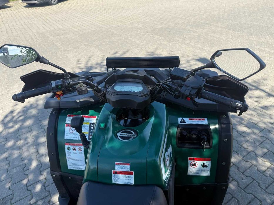 ATV 499cc 39.4 CP 4×4 cu pornire electrica SW570ATV cu CIV