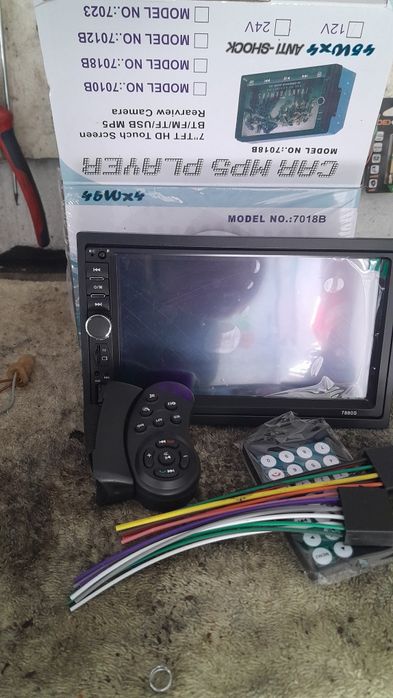 Radio mp5 NOU 2 telecomenzi
