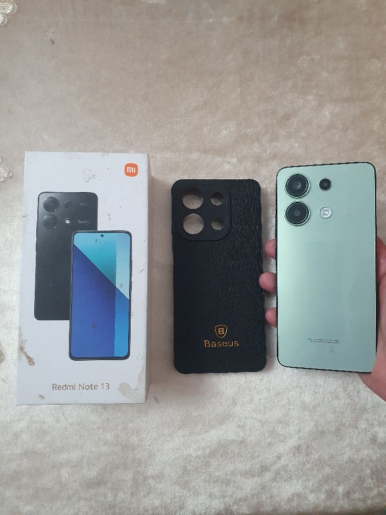 Srochna sotiladi Xiaomi Redmi Note 13 12/128Gb Karobka dakument bor